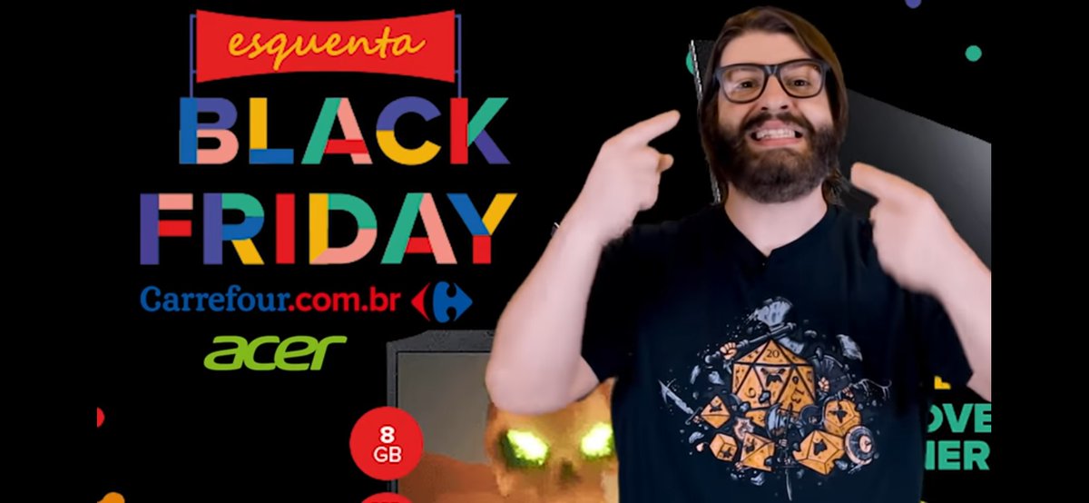 RicardoR173's tweet photo. @caiocgomes legal. Curti a revolta, mas na hora de participar de vídeo patrocinado pelo Carrefour não tem problema né? https://t.co/LkXi7BEXqr