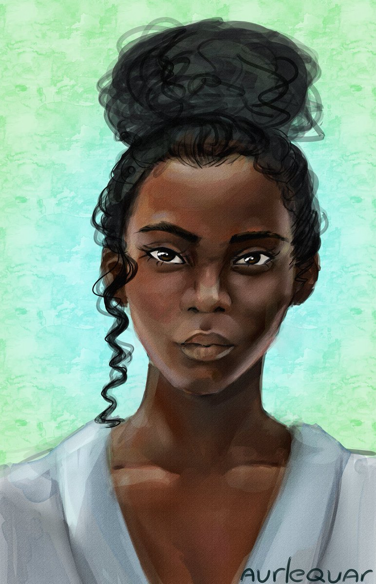 aurlequar's tweet photo. A quick portrait study, I'm not good with  drawing natural proportions but I did my best.

#ArtistOnTwitter #art #digitalart #study #portraitstudy #SmallArtistSaturday #smallartist #Digital https://t.co/V4uQFxUKVM