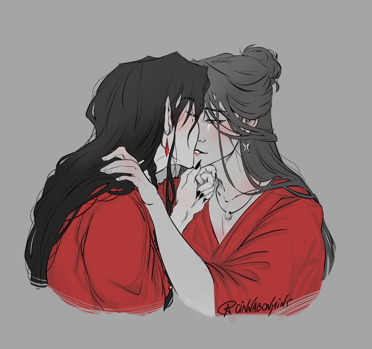 cozy mornings with your husband am i rite
#天官赐福 #tgcf #heavenofficialsblessing #hualian #huacheng #xielian