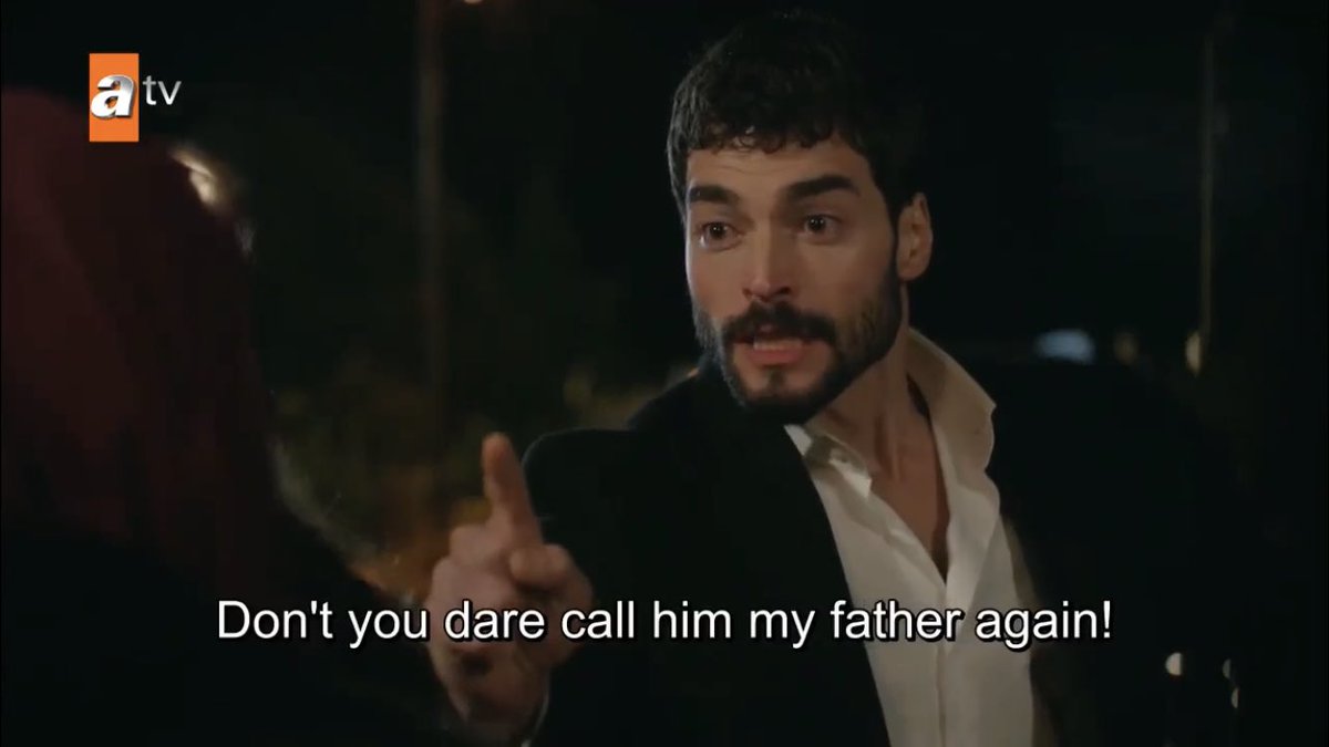 he’s feeling doubly fatherless I CANT STOP CRYING  #Hercai