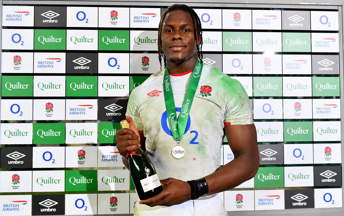 Maro Itoje tweet media