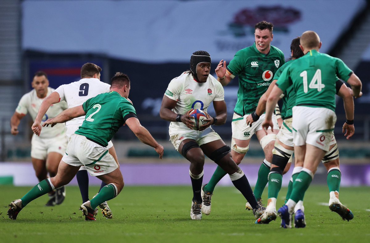 Maro Itoje tweet media