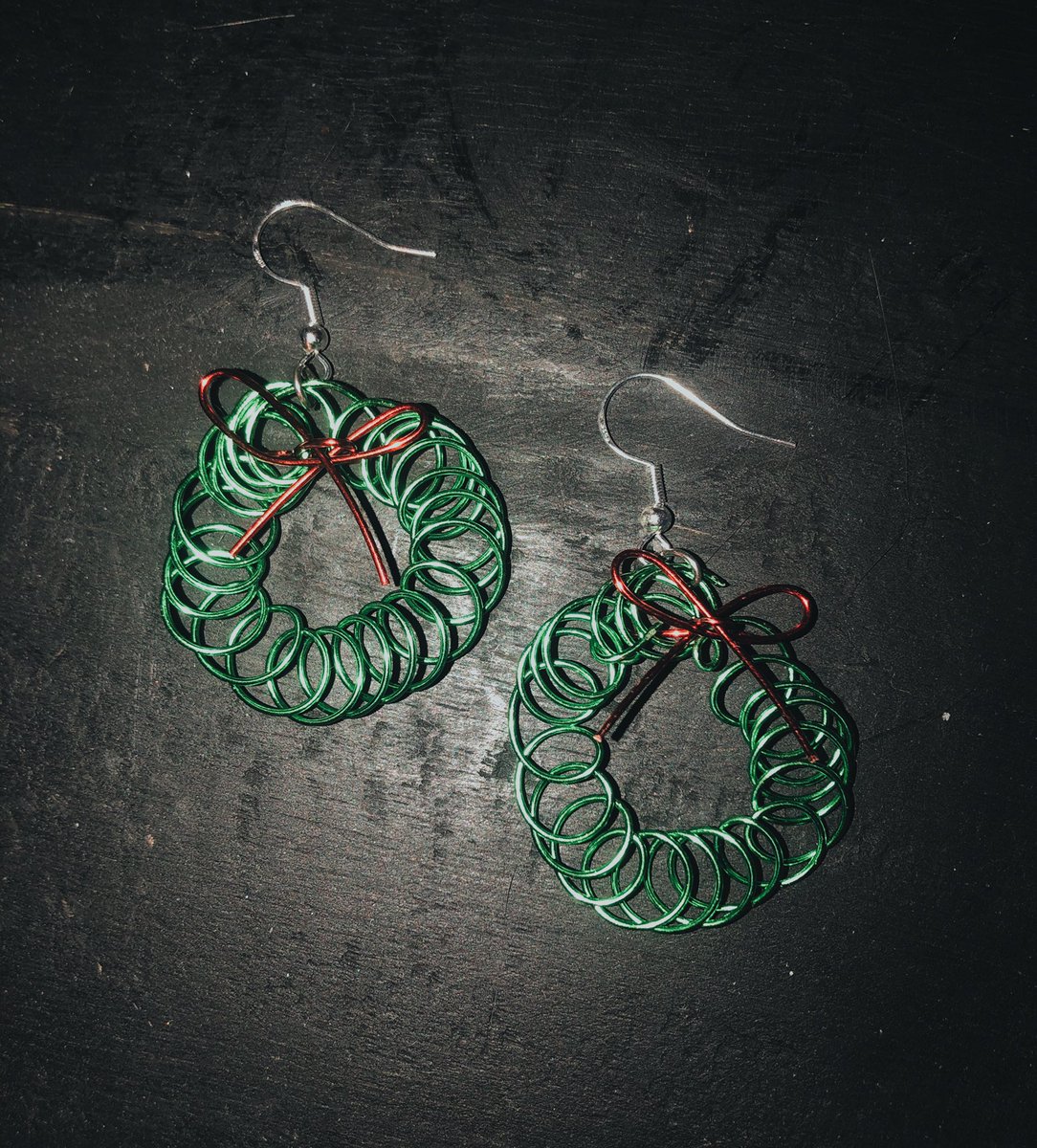 another christmas earring drop! grab WREATH while it’s available 🤩 $18 at 47wires.com