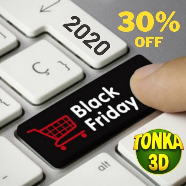 Tonka3D's tweet photo. Black Friday Tonka3D já começou! Use o cupom: BFTONKA3D2020. Desconto de 30% em toda loja: https://t.co/uhcCkXTuUE https://t.co/jJXWhfpPdz