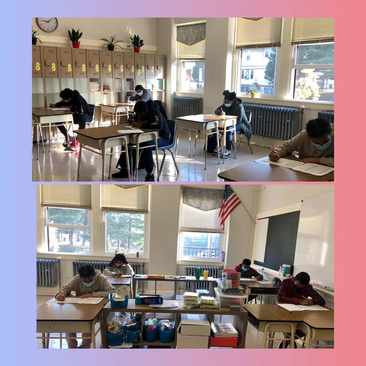 STA_Brookland's tweet photo. We are proud of all of our eighth graders for sitting for their practice HSPT this morning. Special thanks are extended to Sr. Elise and Mrs. Fitzgerald for organizing and monitoring the test.
#STABrookland #STAProudPrincipal #STAGratitude #STATeach #STAClassOf2021 https://t.co/18hHGe7gL1