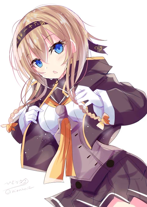 「うーん、ちょっと暑いなぁ」上着を着たけど暑かった照月
#艦これ版深夜の真剣お絵描き60分一本勝負
#艦これ版真剣お絵描き60分一本勝負_20201121 