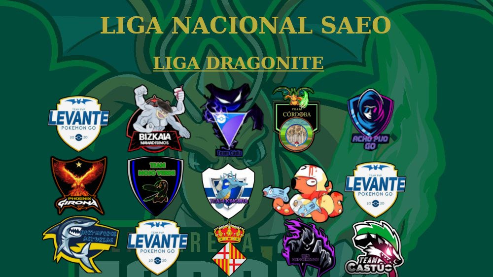 #LNSAEO2 Presentamos a los 15 equipos de la Liga Dragonite , los cuales pelearán por quitarle el trono a Phoenix Girona, a cada hora iremos ofreciendo información de cada equipo en detalle , estén atentos 👀🔍