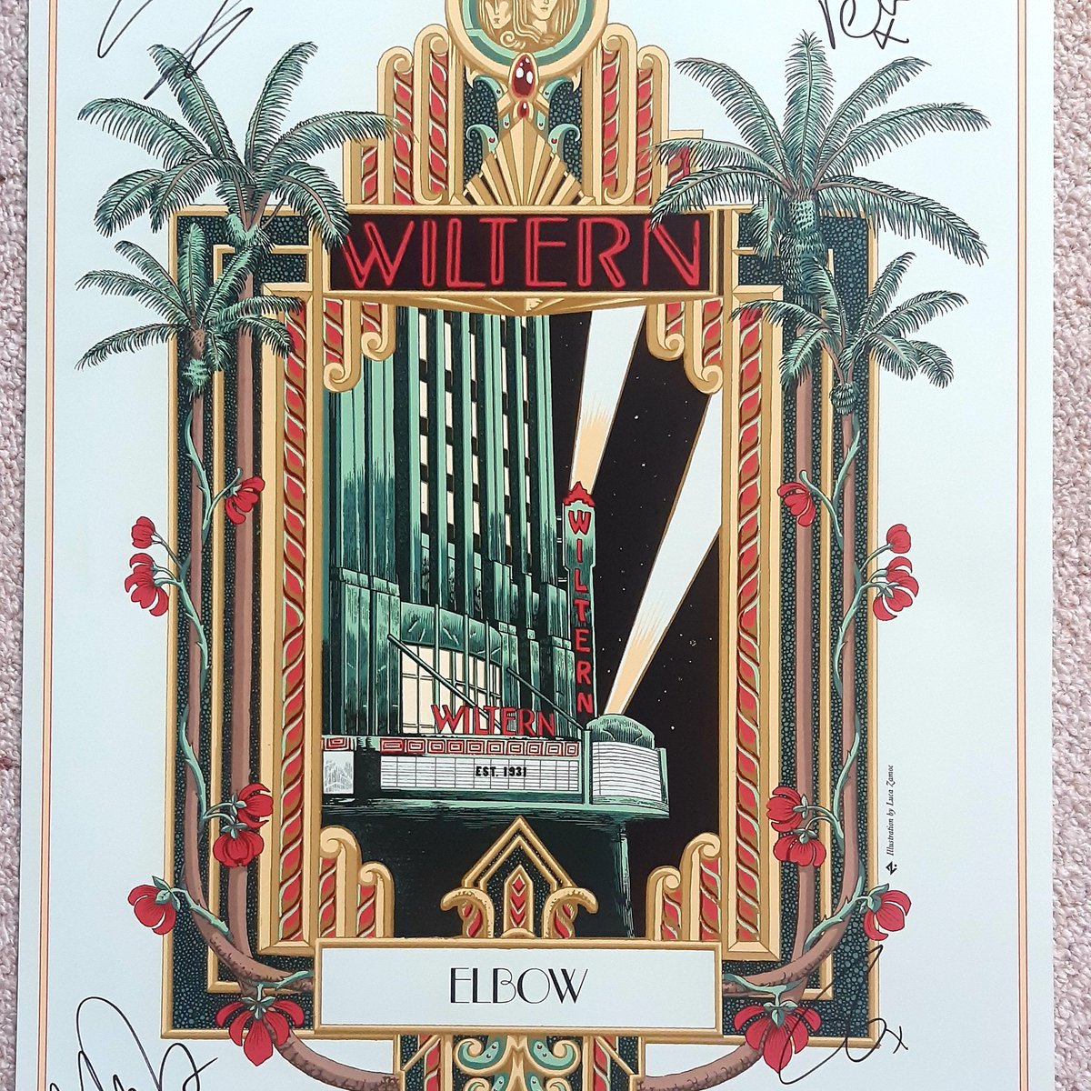 incapopups's tweet photo. Love this signed @Elbow lithograph print. I dont want to part with it, but you could outbid me.... details coming v soon
Kindly donated by @peteelbow @Guy_Garvey @CraigLPotter markpotter.
#bollington #macclesfield #cheshire https://t.co/HIkyVZr1er