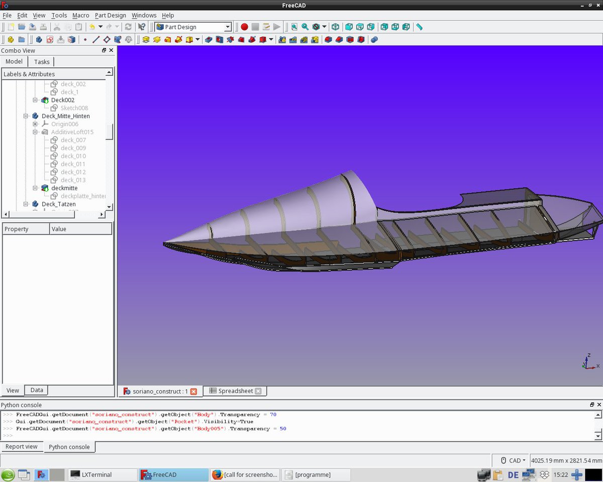 FreeCADNews's tweet photo. #FreeCAD #Showcase: Digitally reconstructing a famous racing boat via #Photogrammetry w/ #MeshLab, #VisualSFM, and FreeCAD
Courtesy of user 'bernhardb' on the forums
https://t.co/V0RbLy9gVv
#fc3d #FLOSS #FOSS #OpenSource #CAD https://t.co/vSTjT4yBsA