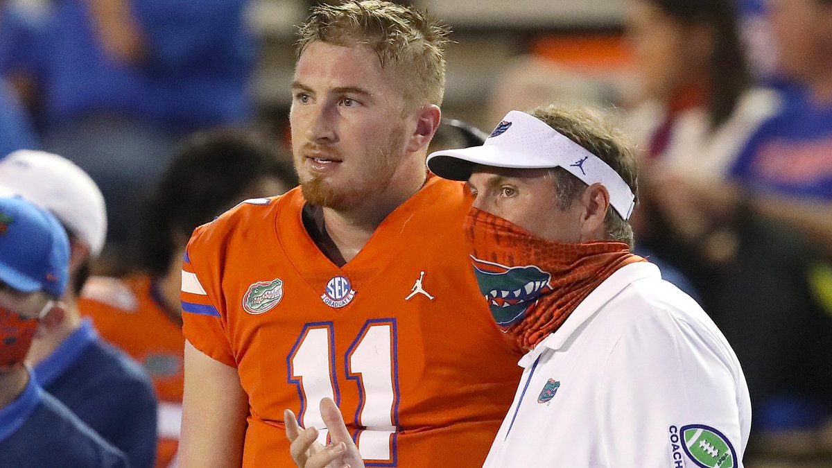 CBSSportsHQ's tweet photo. Kyle Trask is the first SEC player EVER to throw for 30 TDs in a team’s first seven games.

@GatorsFB #GoGators https://t.co/TToz5h7cJv