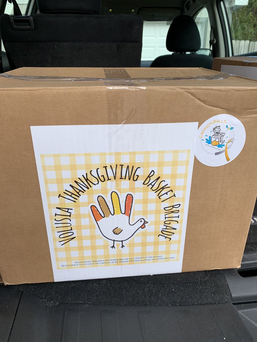 LinnetteHernand's tweet photo. Feeling grateful that as a community we were able to bless Volusia families during this Thanksgiving season! @volusiaschools #basketbrigade #turkeysonthetable https://t.co/B3JBvhoNAd