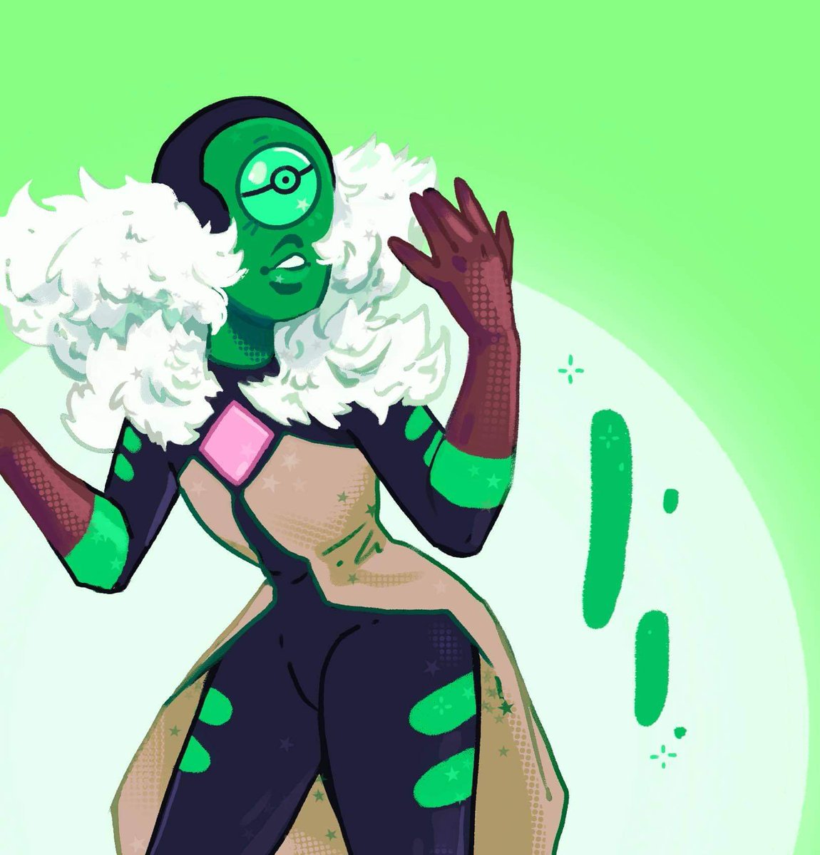 joji_tattoo's tweet photo. I was trapped so long #Procreate #artist #centi #StevenUniverse #centipeedle https://t.co/az2GQaf6q3