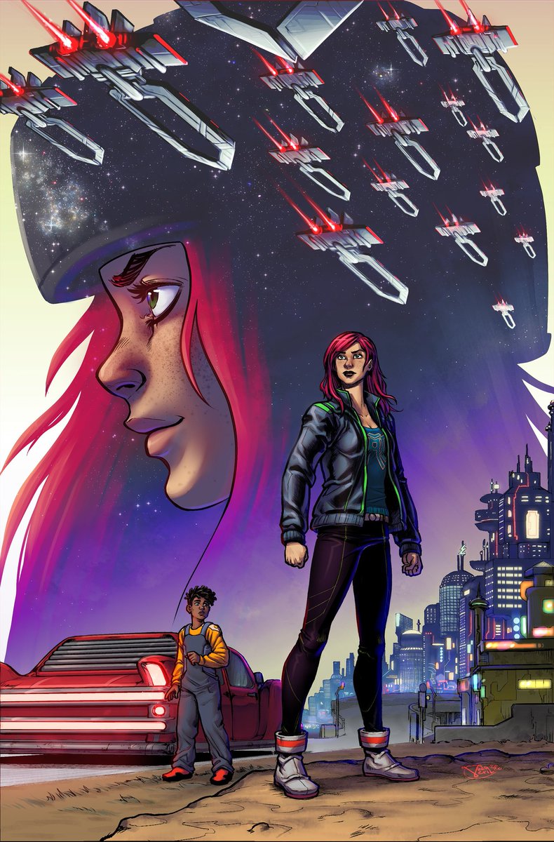AJRojekComics's tweet photo. BOOM! Debuting the cover for issue #1 of Torch: Reclaim the Skies for the very first time! Art by the amazing @RedVeril.

Sure sure to RT so others can see. Coming to KS in January.

https://t.co/R0M9g2xNsj https://t.co/aypxWW7nwg