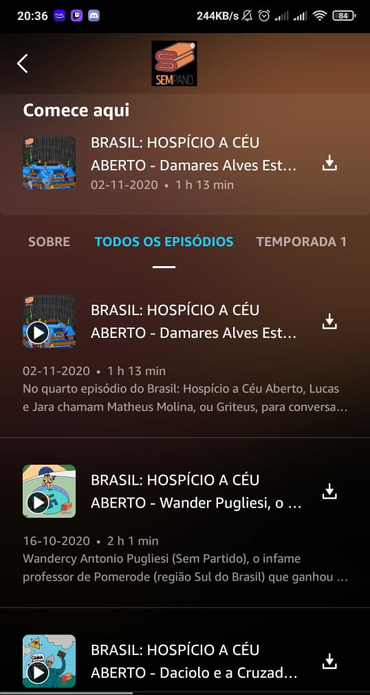 SemPanoPodcast's tweet photo. OUVINTES!!

Temos uma novidade bem legal pra vocês!! #SemPano agora está no Prime Music!!

Se você é assinante Prime, você ja tem acesso ao Prime Music e pode ouvir TODOS nossos episódios disponíveis lá!

RTs são apreciados! 🙏 https://t.co/wH9aIGIcyW