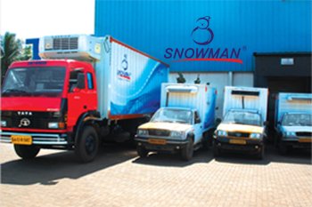 17] *Snowman Logistics*: Bengaluru-based Snowman Logistics is mkt leader in cold chain logistics with over 30% of capacity amongst integrated organised cold chain service providers in India.Snowman Logistic commenced their business as a trader of frozen marine products in 1998