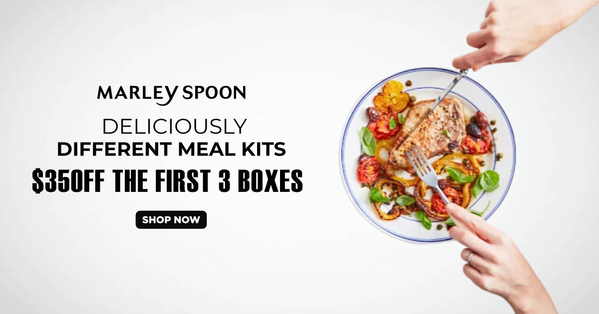 Insumaustralia's tweet photo. "Marley Spoon"🥳
Deliciously different meal kits
$35 off on the first meal boxes🍜
Shop now!!

🎉Visit https://t.co/YbhQEw7pfK

#insumaustralia #marleyspoon #food #deliciousmeals #discounts #collections #mealkits #shopdays #shopoholic #shoponline #coupons #offers #onlinediscounts https://t.co/ZJwB7biSW6