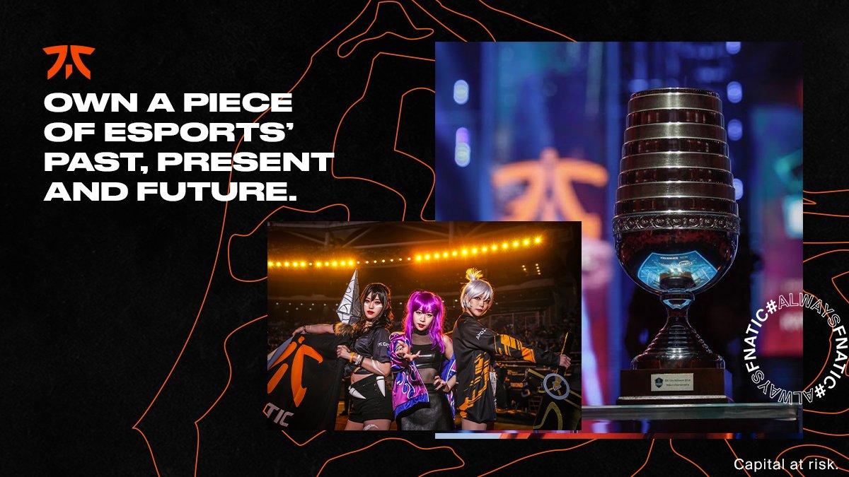 So excited to share our crowdfund! We're building for a Fnatic future. Capital at risk.

crowdcube.com/fnatic