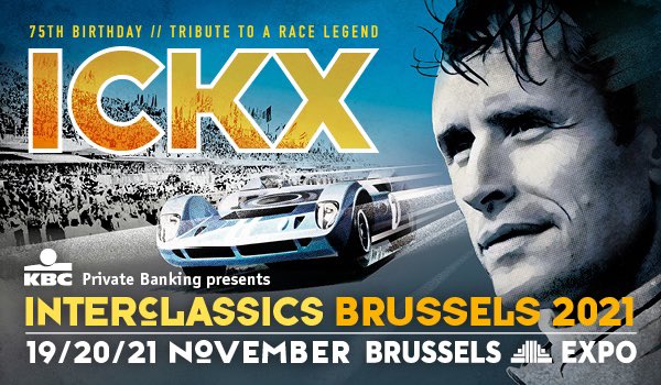 BFOVFBVA's tweet photo. Jacky Ickx roept autoliefhebbers in een videoboodschap hoogstpersoonlijk op om zijn 75ste verjaardag samen te vieren tijdens de InterClassics Brussel 2021 https://t.co/1stC2DcxR5