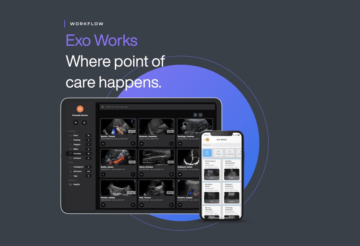 TanyaPOCUS's tweet photo. Thatโs where Exo Works comes in! @theexoeffect #POCUS #WorkflowSolution https://t.co/LuKwis0Kb8