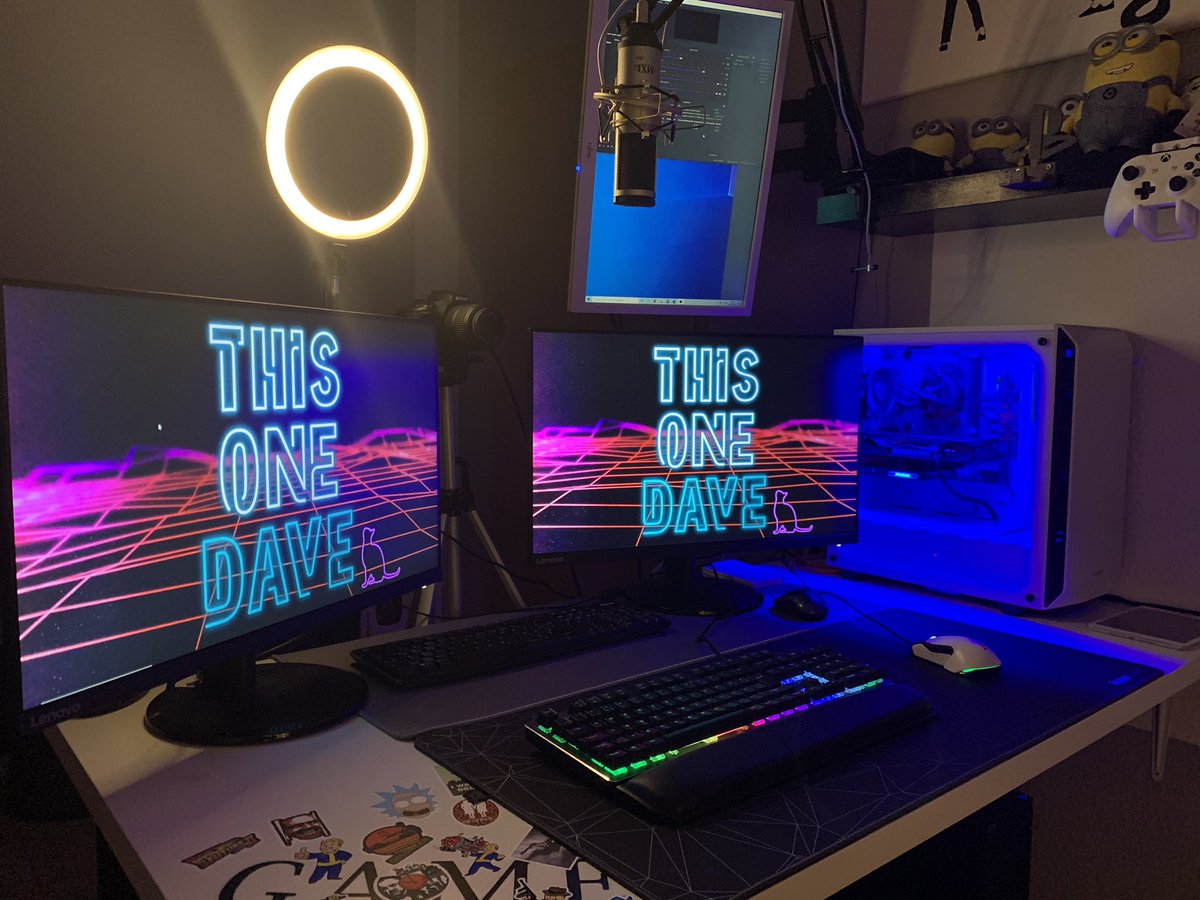 ThisOneDave1's tweet photo. @StaiyLIVE Setup meinerseits. Immer mal wieder was editiert und über einen längeren Zeitraum aufgebaut. Noch nicht zu 100% zufrieden, aber nah dran. https://t.co/n9jHs4A0HC