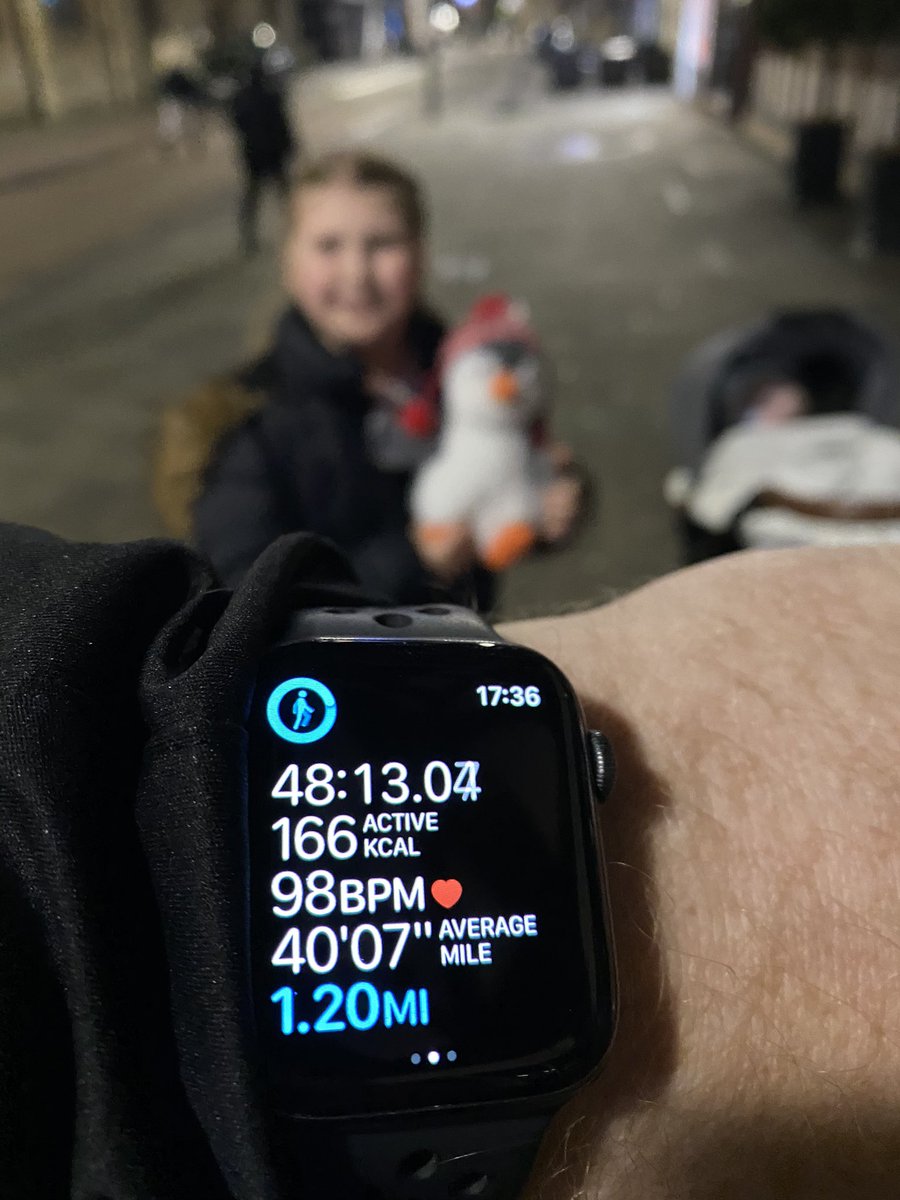 HALFWAY THROUGH HER MARATHON! 
Florence has chosen to do a mile a day during lockdown for 26 days, so 26miles! And today was day 13 &amp; mile 13! To raise money for <a href="/BBCCiN/">BBC Children in Need</a> 

If you can spare anything feel free to donate below! 

justgiving.com/fundraising/fl…