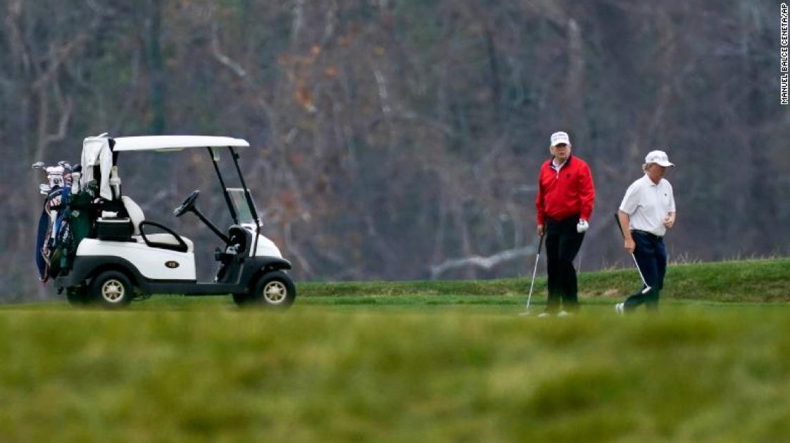 No words... CNN reports that Trump appearing to be skipping G20 virtual summit side-event focused on #COVID19 pandemic. Trump just arrived at his golf course in Northern Virginia. cnn.it/3lT8ojH