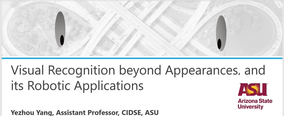 prof_yz's tweet image. Was asked to deliver a talk following a fixed PPT template... Okay, let me touch up it a bit to make it more like a #computervision and #robotperception talk...