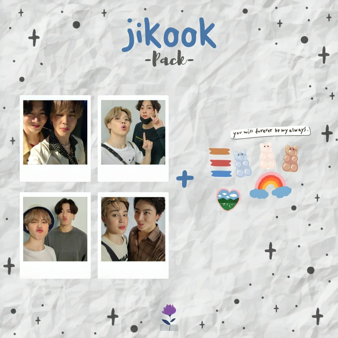 VioletMagicS's tweet image. ✨Pack Jikook + figurinha
- 4 polaroids
- 9 figurinhas para você decorar do jeito que quiser
.
💰Preço: R$5,00
.
#jikook #BTS #BTSARMY