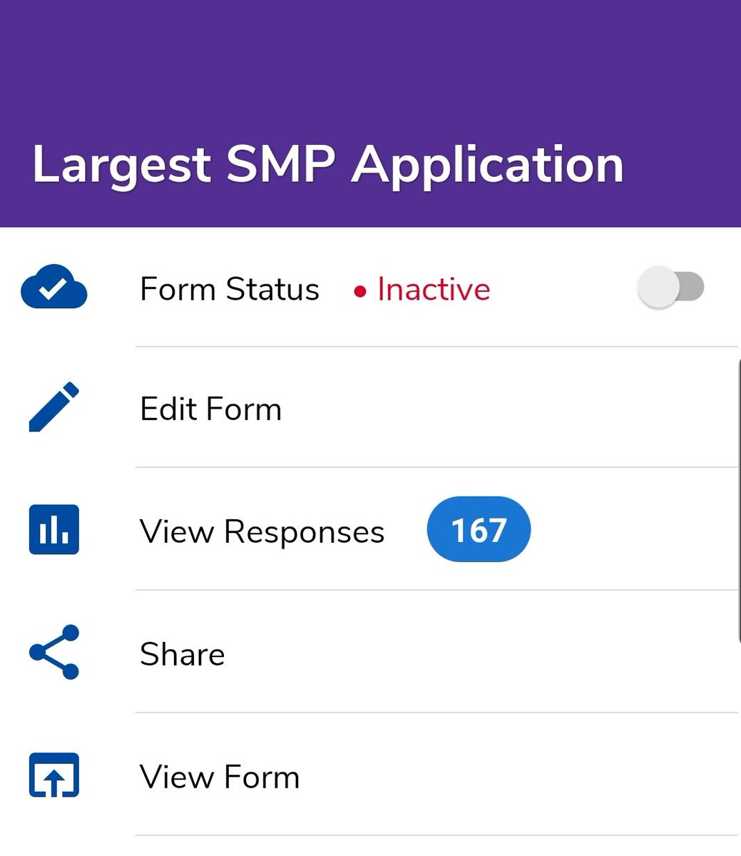 TheLargestSMP's tweet photo. Btw, this is how many applications we got. https://t.co/OAEYTnTKSV