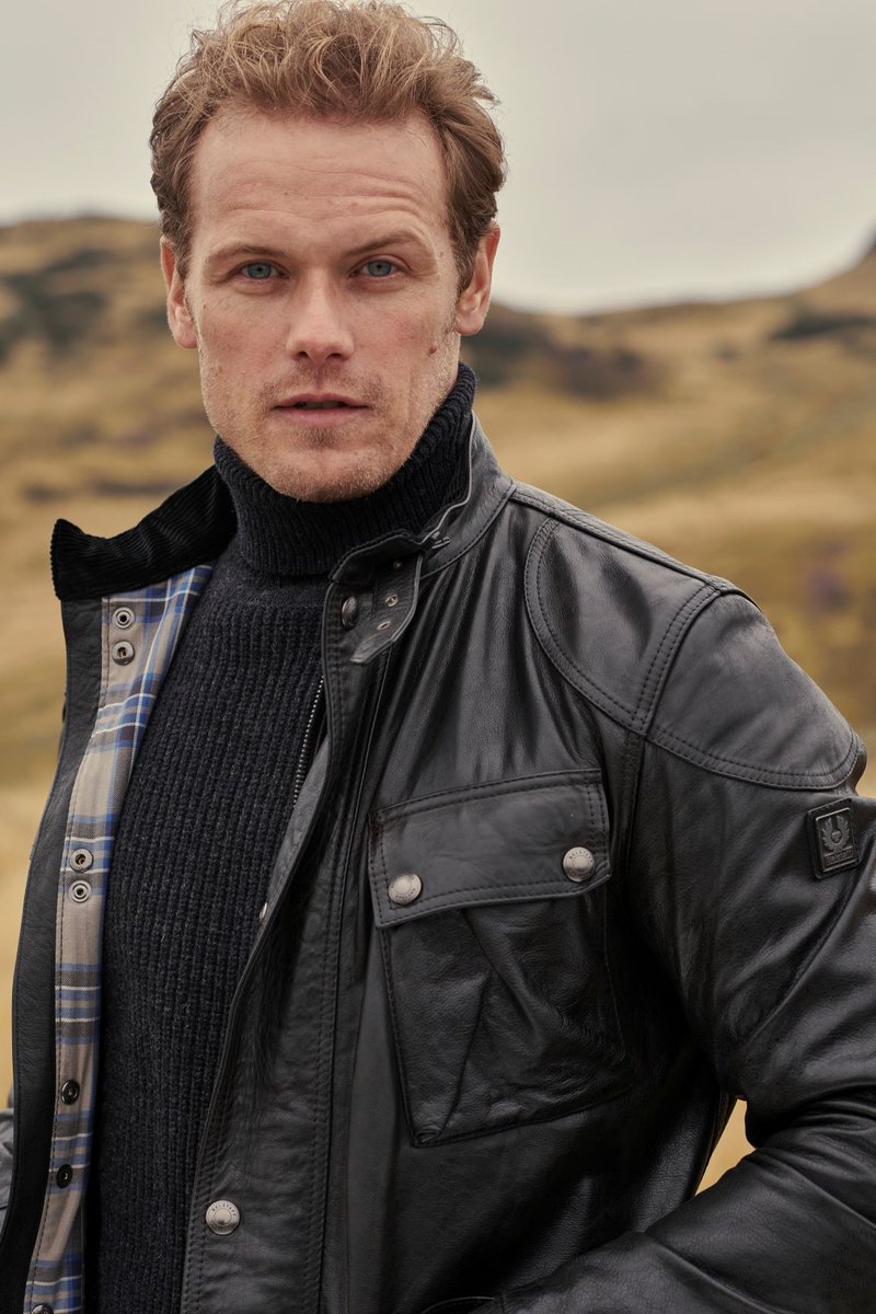 And it wouldn't have been a perfect  #HumpDay without these stunning new photos from Parade.  #SamHeughan Dave Foster