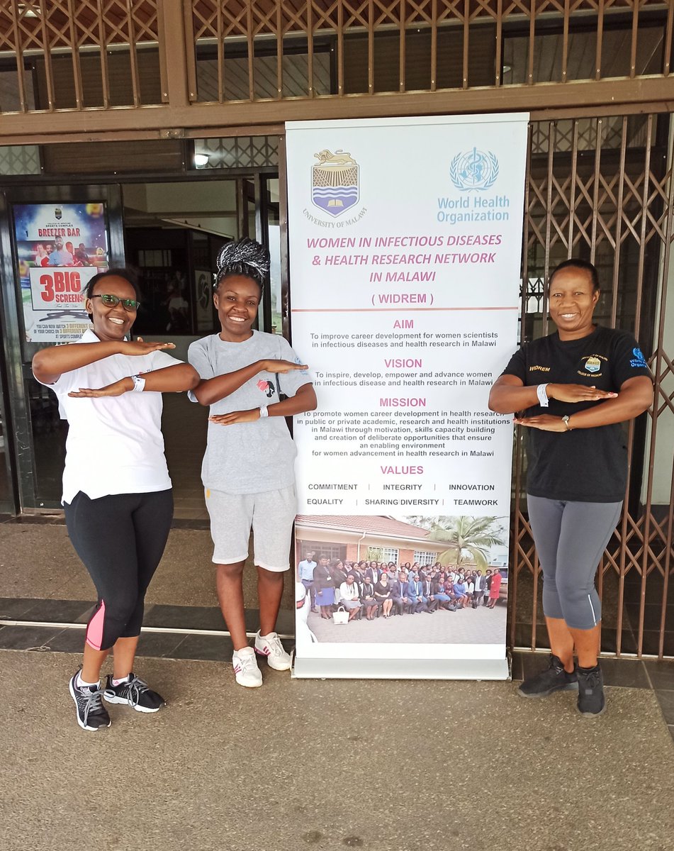 JessyGoupeyou's tweet photo. This was a WONDERFUL #Aerobics session! Thanks to Dr. Atupele Kapito and other #WIDREM team mates for the organization, as well as the sponsors #WHO
#Blantyre_Malaria_Project
#EVIC_Printing_Company. @ttmalawi @WIDREM2 @unimacom @Tadzmary https://t.co/yuAT9FZr7m