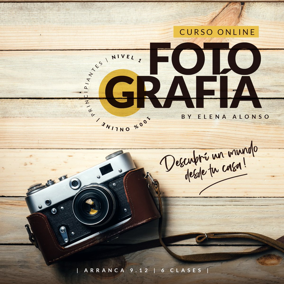 Melicienta's tweet photo. CURSO DE FOTOGRAFIA ONLINE!
Clases en vivo, videotutoriales con instrucciones prácticas, críticas, seguimiento.
INFO: https://t.co/oCfsdYxhxv
#cursodefotografiaonline #cursosonline #cursofoto #cursodefotografia https://t.co/fOA1U7OvIR