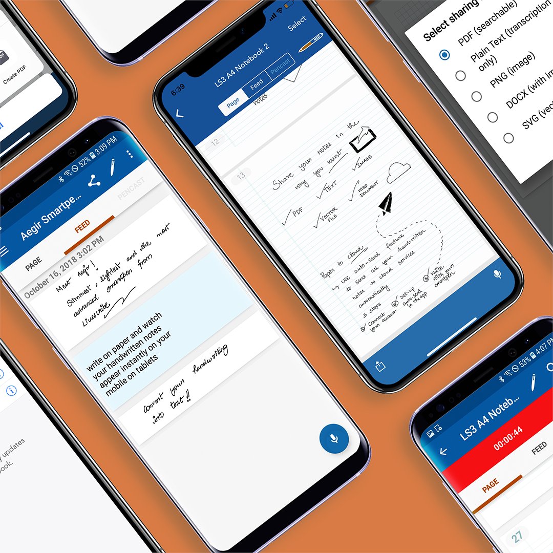 Livescribe tweet media