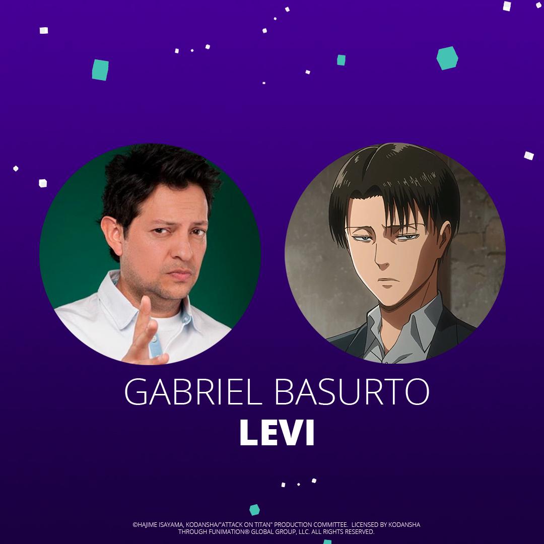 funimation_la's tweet image. ¡Esto va ser épico! Querías saber y aquí está:
Saluda a @mikeleaal como EREN, @AnaLobo78 como MIKASA, @H_iretadealba 96 como ARMIN y a @AlfredoGBasurt0  como LEVI, de Attack on Titan.

¿Quiere saber más? Accede a bit.ly/393iBGx #SiempreMásAnime