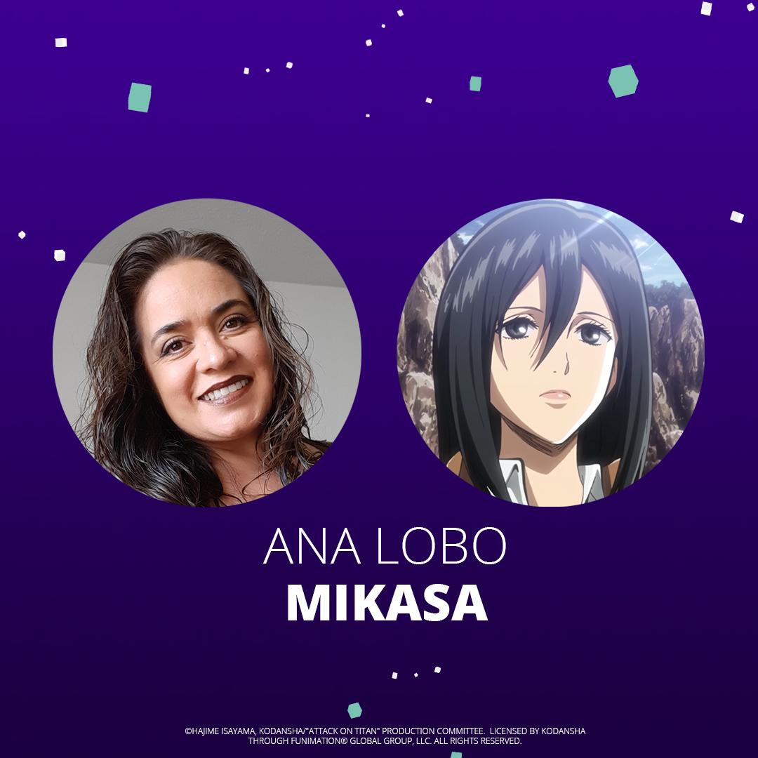 funimation_la's tweet image. ¡Esto va ser épico! Querías saber y aquí está:
Saluda a @mikeleaal como EREN, @AnaLobo78 como MIKASA, @H_iretadealba 96 como ARMIN y a @AlfredoGBasurt0  como LEVI, de Attack on Titan.

¿Quiere saber más? Accede a bit.ly/393iBGx #SiempreMásAnime