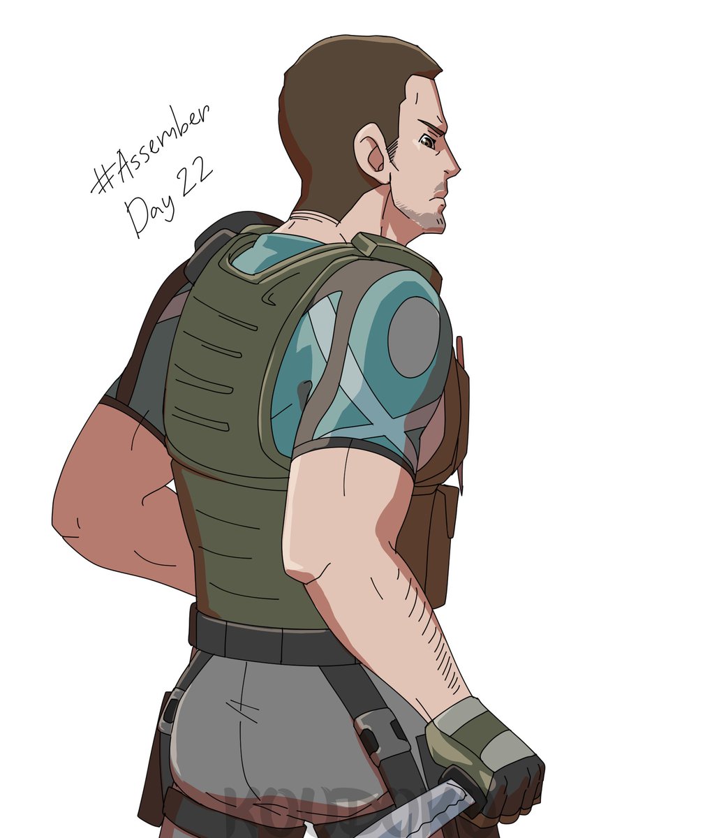 koudokutentacle's tweet photo. #Assember Day 22
Kris Redfield uwu https://t.co/XjFR5GnmbL