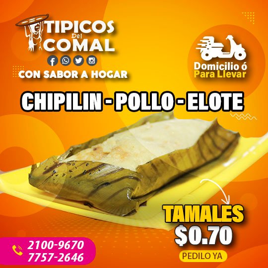 Emerson_Gamez's tweet photo. #FinDeSemana #SiHay #PanConPollo #Tamales de #Chipilin #Pollo #Elote además de #AtolDeElote 🌽  y mucho Más... pedí ya tus #tipicos y las mejores #Pupas #AlComal de arroz o maíz, llama ya al 21009670 o al #WhatsApp  77572646 #ConsumeLocal  @Tipicos Del comal https://t.co/p7o7ZsDHSN