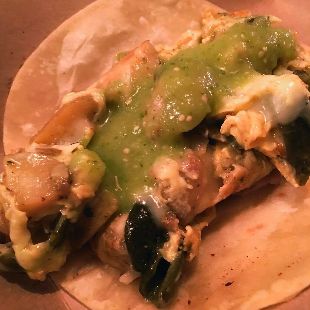 SalsaPistolero's tweet photo. When is the last time you had a potato, poblano and egg breakfast taco on a fresh handmade flour tortilla...? 🥔 🌶 🍳 

Well, that’s too long. You have 2 hours to get to @abcbeerco to remedy this situation. https://t.co/zoQSRJvl0T https://t.co/T7ahMtF7VN