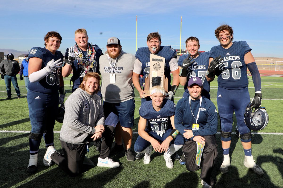 These men loved and trusted the process and earned the pressure they had on them all year. Great job FINISHING! O-BLOCK!!!