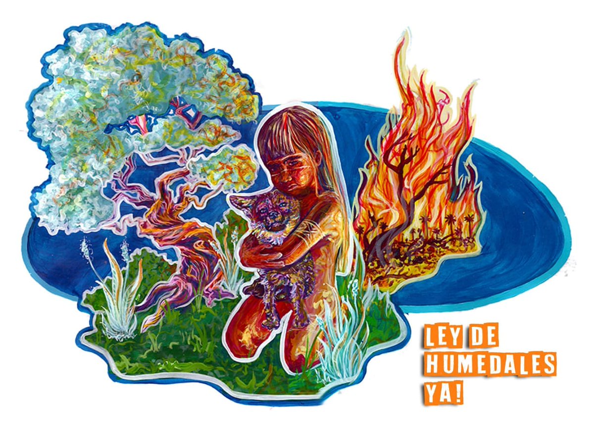Humedalesctes's tweet photo. Ayer en el debate @DiputadosAR hubo MUCHA PRESIÓN PARA SACAR LA PROHIBICIÓN DE FUMIGAR EN HUMEDALES 
Ahora le toca a la comisión  de agricultura
 y depende de su presidente, el diputado  @pitinruizaragon (Cámpora), que NO SE TOQUE EL DICTAMEN
#LeyDeHumedalesYa https://t.co/tGGOKWRSEI