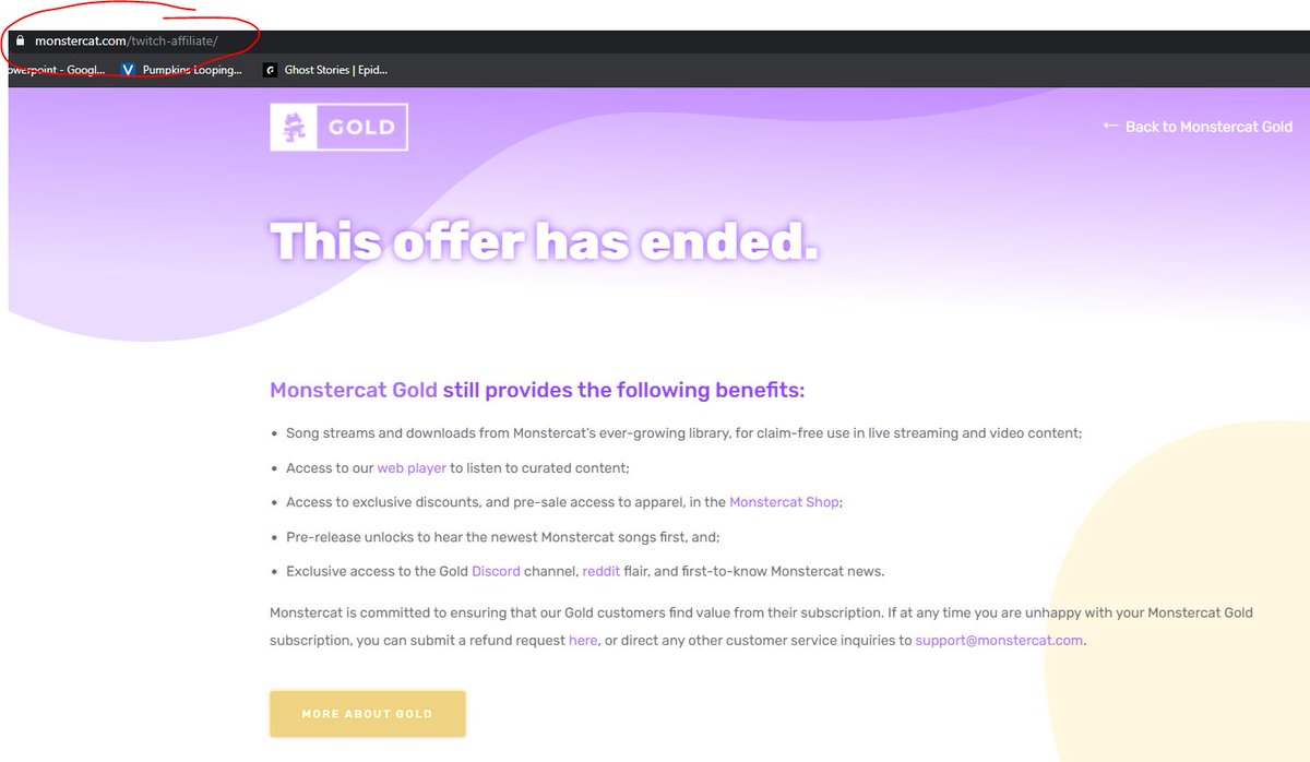 monstercat gold cancel payment