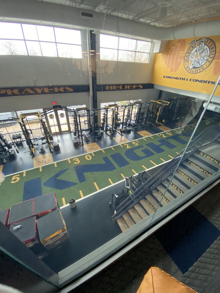 Had a great visit today at Marian University! Thank you <a href="/coachdavidelson/">David Elson</a> <a href="/CoachHenn/">mark henninger</a>  and the rest of the staff for the invite!