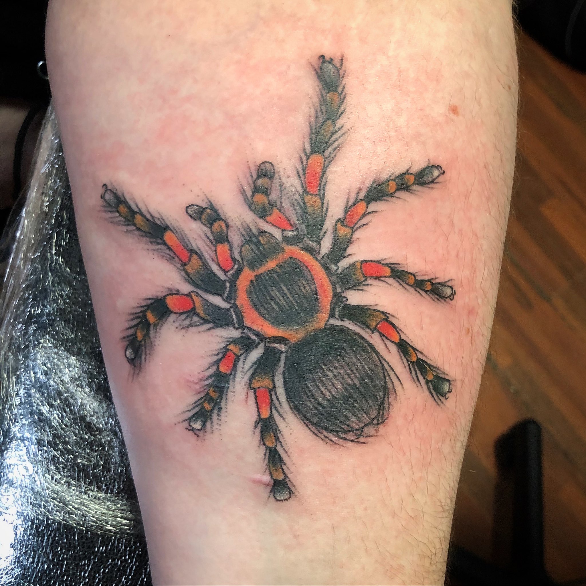 🔥Atomic Tattoo - Austin, Texas🔥 | Check out this totally rad spider tattoo  by @naultergeist at the 2800 S I35 Atomic Tattoo in South Austin. 🕷🕷🕷  🕸🕸🕸�... | Instagram
