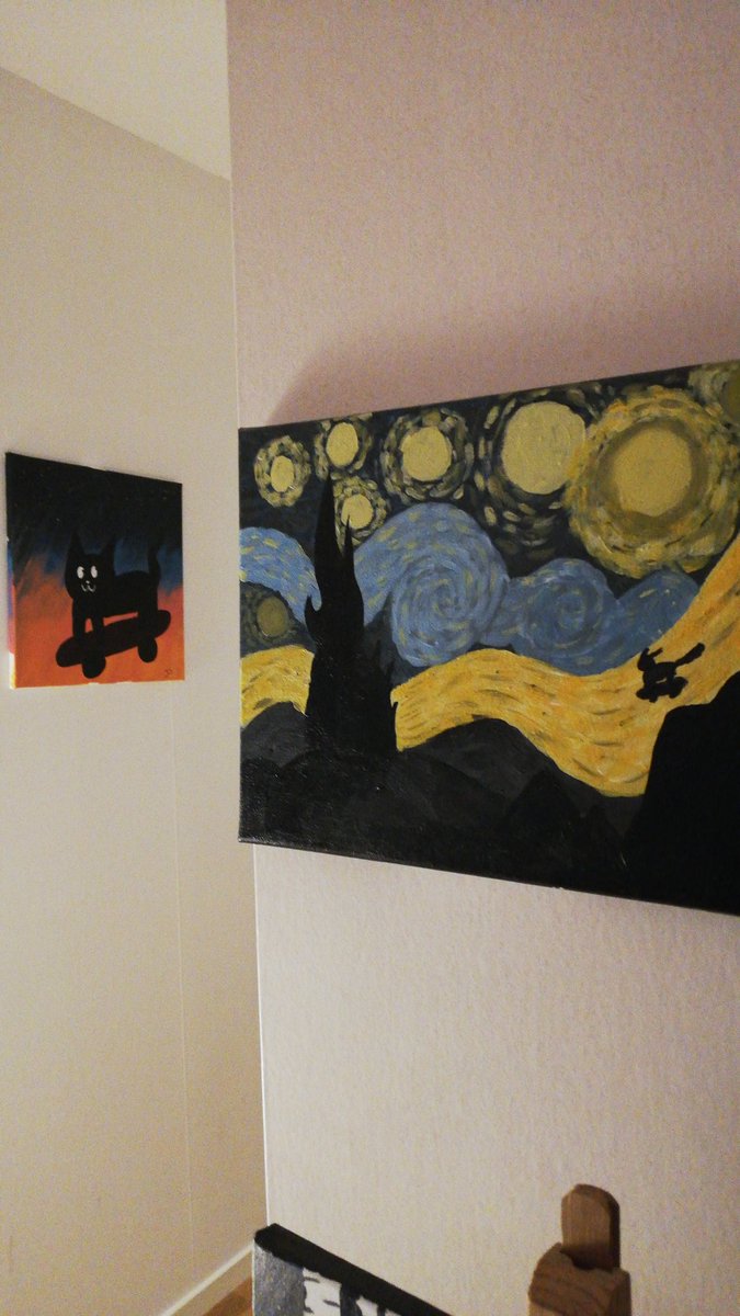 PhantomBeaves's tweet photo. Years ago @travismcelroy said "it's not perfect, but it's the best i could do", and it really changed me and motivated me to get back into writing &amp; painting! My paintings arent perfect, but they're the best i can do atm, &amp; it makes me happy to make them! Thank Travis for Travis! https://t.co/DBop0gsV5q
