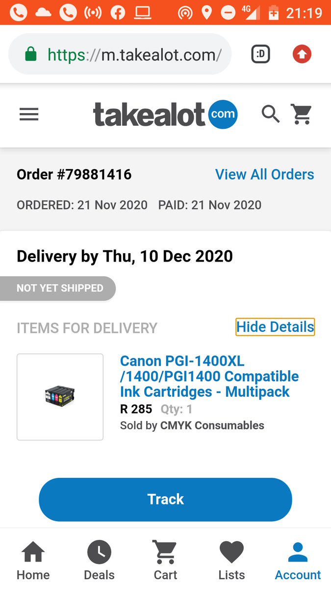samzololo's tweet photo. #anythingyoucanimagine 

@TAKEALOT https://t.co/3fbsTnzlEc