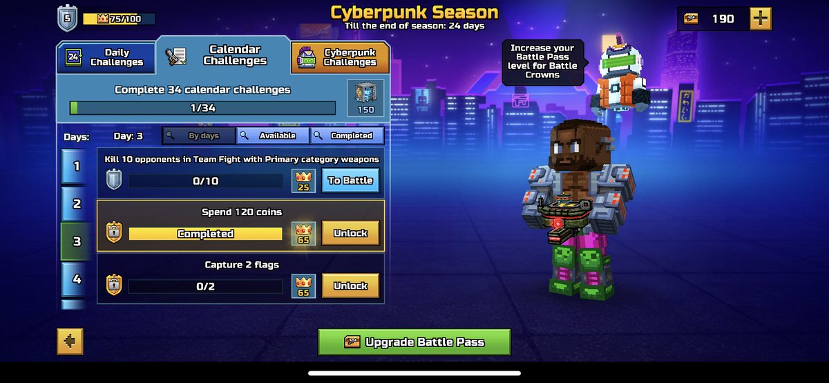 thunderxx0's tweet photo. @LuisOrt08575723 @PixelGun3D Oh yea they also decreased the gem value from 200 to 150 on the bp lol. https://t.co/Es6N6wbePp