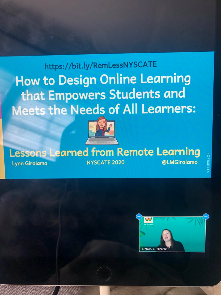 Amanda31R019's tweet photo. Meeting students needs. Day 1 @NYSCATE #NYSCATE2020 
Great presentation https://t.co/LHX3uwyONl