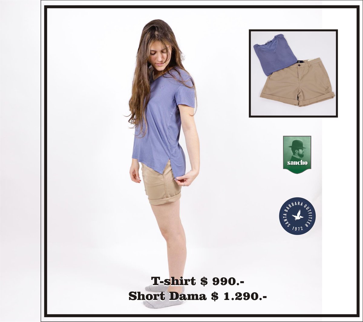 Sanchocentro's tweet photo. #ConjuntoDama
👉🏻Remera $990
👉🏻Short de gabardina $1290
#santabarbara
#sancho
#masopciones
#verano2020 https://t.co/EzyX36ZmMt