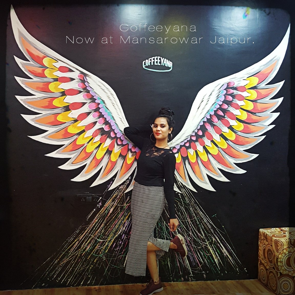 Coffeeyana_cafe's tweet photo. #Coffeeyana #angelwings #jaipur #pinkcity #jaipurcafe #love #friends #jaipurtolks #jaipurturisam #coffeeyanacafe #jaipurart #jaipurmodel https://t.co/erEFmfj890