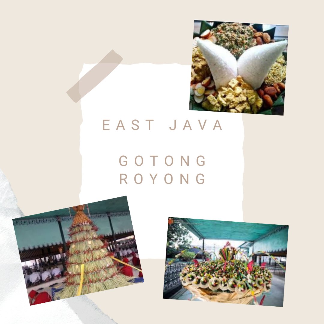 Michell35009373's tweet photo. And last I learn about the community, they have philosophy 'Gotong Royong' It meant work together. That's why their culinary also based on that philosophy, like Tumpeng. Tumpeng usually eaten together to create the sense of togetherness. https://t.co/YSUK1XZwOT